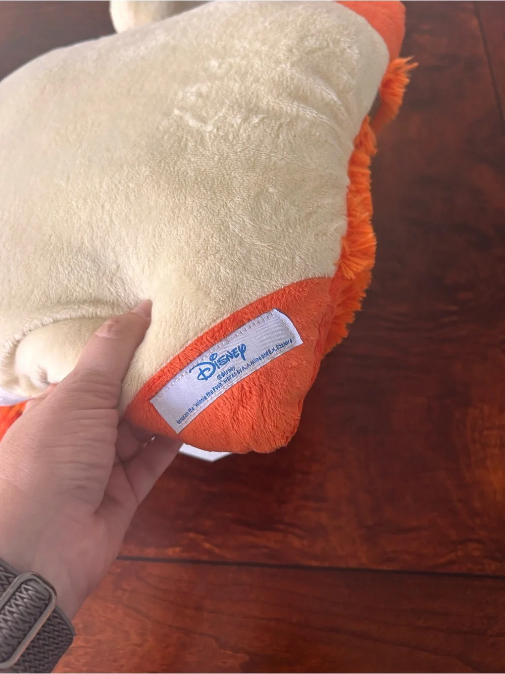 Tigger Pillow Pets Disney Store Stuffed Toy Plush Winnie The Pooh Orange Tiger